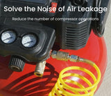 T TANYA HARDWARE Coupler and Plug Kit (14 Piece), Industrial Type D, 1/4 Inch NPT, Solid Brass Quick Connect Air Fittings Set