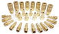 Tanya Hardware Coupler and Plug Kit (28 Piece), Industrial Type D, 1/4 in. NPT, Solid Brass Quick Connect Air Fittings Set.